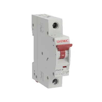 Выключатель автоматический однополюсный 50А C MD63S-1PC50 4,5кА