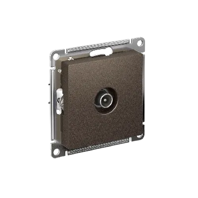 Антенна ATLASDESIGN TV коннектор механизм мокко