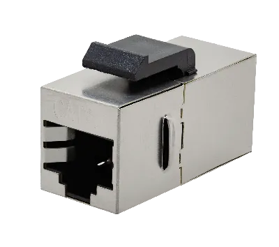 Соединитель проходной 8P8C (RJ-45) FTP. Cat.5e
