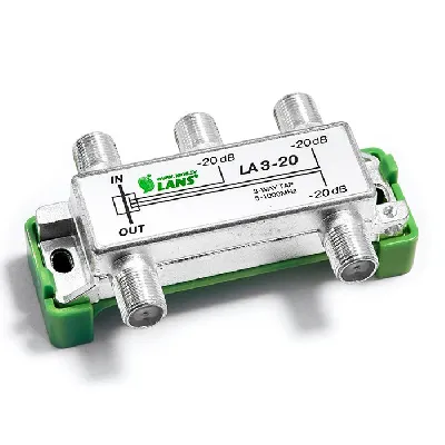 Ответвитель 3 отвода, 20 дБ