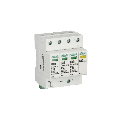 Ограничитель перенапряжения четырехполюсный ОП-101 4п 40кА С 420В