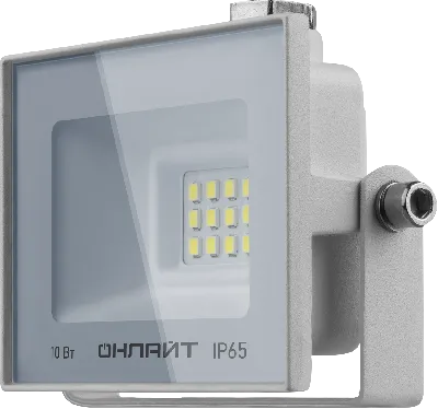 Прожектор светодиодный ДО-10w OFL-10-6K-WH-IP65-LED