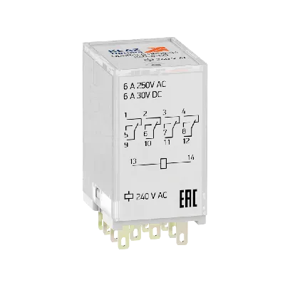 Реле промежуточное OptiRel G RP55-34-240-6-CO