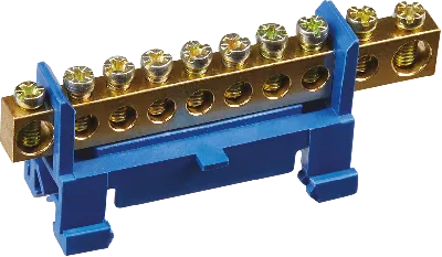 Шина нулевая на DIN-изоляторе тип Стойка NBB-M69-10P/B