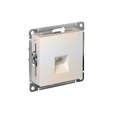 Розетка ATLASDESIGN компьютерная RJ45 механизм жемчуг