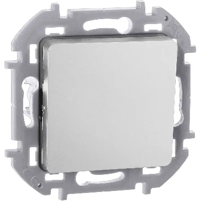 Переключатель одноклавишный INSPIRIA 10 AX 250 В~ алюминий