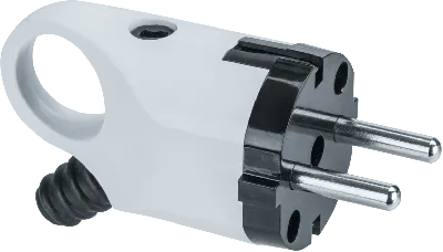 Вилка Navigator 61 361 NCA-PL03-16A-E-WH угловая с заземлением белая