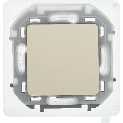 Переключатель IP44 INSPIRIA 10 AX 250 В~ слоновая кость
