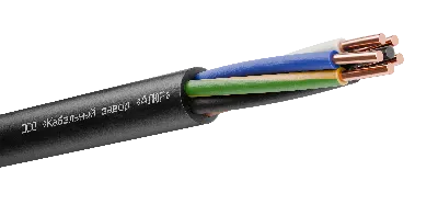 Кабель силовой ВВГнг(А)-LS 5х2.5 (N.PE)-1 однопроволочный бухта