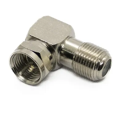 Переход Г-образный F-разъем - F-розетка