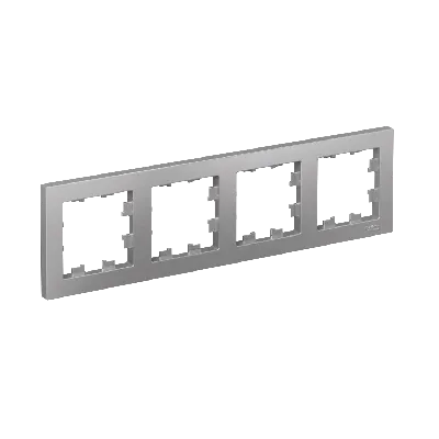 Рамка четырехпостовая ATLASDESIGN универсальная алюминий