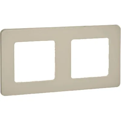 Рамка 2 поста INSPIRIA слоновая кость