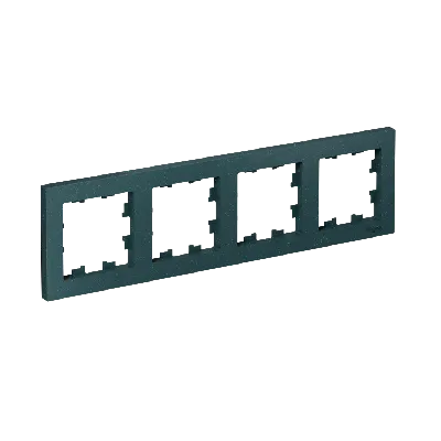 Рамка четырехпостовая ATLASDESIGN универсальная изумруд