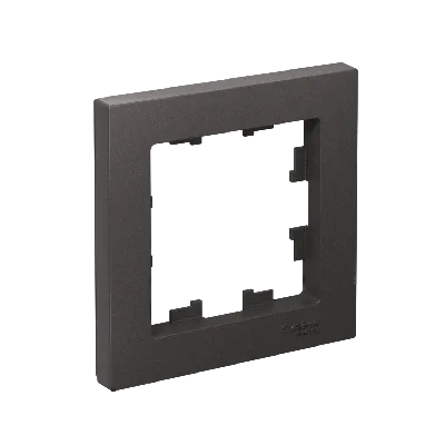 ATLASDESIGN 1-постовая РАМКА, БАЗАЛЬТ