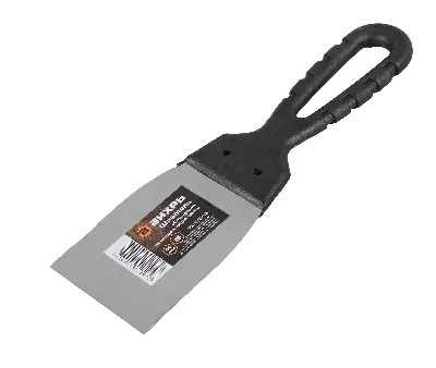 Шпатель нержавеющая cталь пластиковая рукоятка 60мм