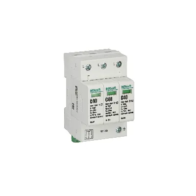 Ограничитель перенапряжения трехполюсный ОП-101 3п 40кА C