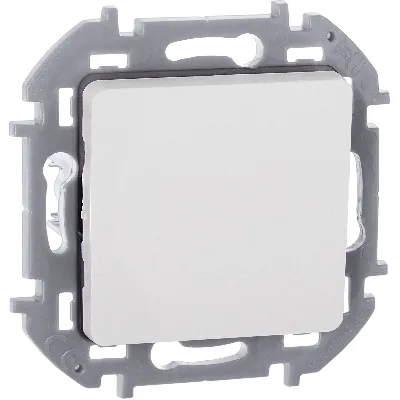 Переключатель одноклавишный INSPIRIA 10 AX 250 В~ белый