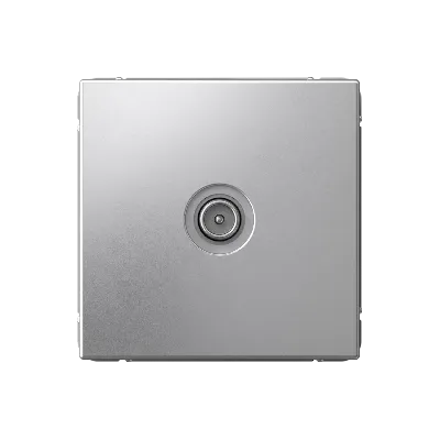 ARTGALLERY TV розетка проходная 4DB, механизм, алюминий