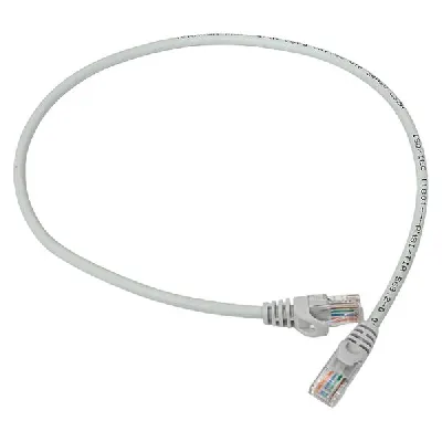 Патч-корд TERACOM PRO Cat.5E неэкранированный UTP оболочка LSZH серый (0.5м)