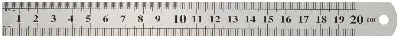 Линейка нержавеющая 200х19 мм