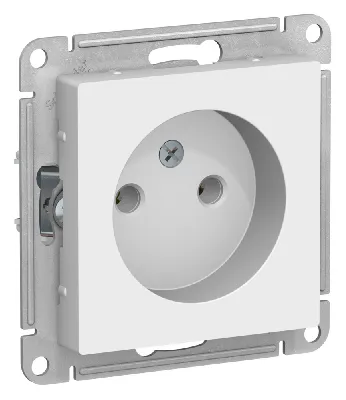 ATLASDESIGN РОЗЕТКА без заземления без шторок, 16А, механизм, ЛОТОС