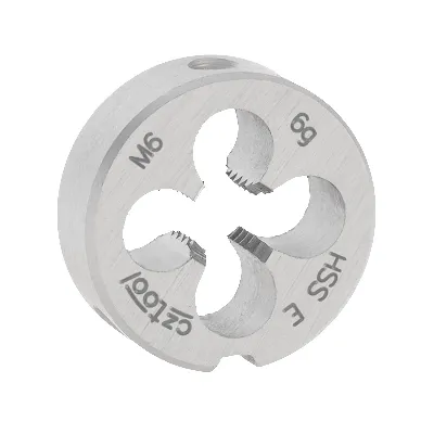 Плашка М 6,0х1,0 DINEN22568 HSSE 6g 20х7мм (CzTool)