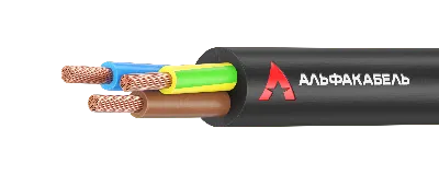 Провод ПВСнг(А)-LS 3х2.5  черный ТРТС