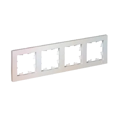 Рамка четырехпостовая ATLASDESIGN универсальная жемчуг