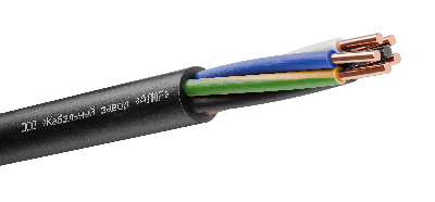 Кабель силовой ВВГнг(А)-LS 5х2.5 (N.PE)-1 однопроволочный бухта