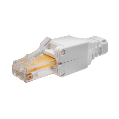 Коннектор 8P8C U/UTP Cat.5e (RJ-45) безынструментальный (DIY)